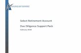 Select Retirement Account Due Diligence Support Pack Punjab National Bank 20 Bank of Baroda 21 Close Brothers Treasury 22 Hodge Bank 23 Investec Bank 24 Aldermore Bank Plc 25 United