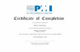 PMBOK 5 Workshop PDU Certificates attendedkcpmichapter.org/downloads/Prof_Dev/sept_2013... · This certificate is awarded to Atul Agarwal for successfully completing the Workshop