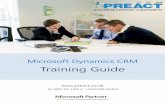 Training Guide - CRM Partner | Microsoft Dynamics 365 ·  Tel: 0800 381 1000 or +44(0)1628 661810 Microsoft Dynamics CRM Training Guide