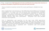 2nd Day – 16 April 2016: SEEA Agriculture Forestry and ... in inventories = - 60.08 Exports = 13.08 Application 38 Total use = Intermediate consumption + HH consumption + Changes