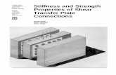 Stiffness and Strength Properties of Shear Transfer Plate ... · Stiffness and Strength Properties of Shear ... STP connections through the use of double-block shear tests. Test variables