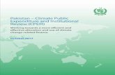 Pakistan CPEIR 2017 - Home | Governance of Climate … · 4.2 Planning processes in Pakistan and climate change 39 ... Figure 4.1: Diagrammatic representation of budget preparation,