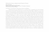Department of Philosophy and History and Philosophy of ...dhoward1/Reference from a Behaviorist Point of... · History and Philosophy of Science Graduate Program University of Notre