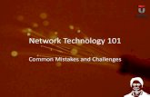 Network Technology 101 - WordPress.com · Network Technology 101 ... Medium (Communication Network) ... Conclusion •There is no such thing as “the best network configuration”