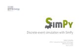 Discrete-event simulation with SimPy - Articles – Stefan … ·  · 2017-07-29Discrete-event simulation with SimPy Stefan Scherfke OFFIS – Institute for Information Technologie
