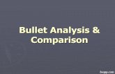 Bullet Analysis & Comparison · bullet with a gun is essential in most cases. bsapp.com. Bullets become scared by rifling as ... With the aid of a comparison microscope, compare these