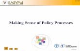 Making Sense of Policy Processes - Food and Agriculture ...€¦ · Resources for policy making Making Sense of Policy Processes Olivier Dubois, ... Focus on the pathways that lead