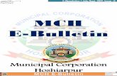 MCH E-Bulletin - Hoshiarpur July-Sept. 2017.pdf · by publishing its quarterly E-Newsletter as “MCH E-Bulletin”. By staring ... this a reality Municipal Corporation Hoshiarpur