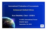 Enhanced Global Ethics - NASBA Federation of Accountants Enhanced Global Ethics Ken Dakdduk, Chair - IESBA NASBA International Forum ... IESBA Code of Professional Ethics 4 3 .