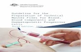 Guideline for the Preparation of Technical Master Files … · Web view1.1The purpose of the Guideline for the Preparation of Technical Master Files for Blood, Blood Components and