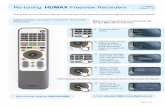 Re-tuning: HUMAX Freeview Recorders Steps 1-5) Digital ... · PVR-9300T The message ‘All setting values will be returned to the initial values’ will appear. Re-tuning: HUMAX Freeview