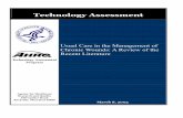 Technology Assessment - Centers for Medicare & … of reported wound care modalities in control groups of 33 ... modalities that are currently used as usual care for healing of chronic
