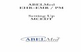 ABELMed EHR–EMR / PM Setting Up MCEDT Setup.pdf · ABELMed MCEDT 5 ABELMed EHR–EMR / PM Step 3 - Set Up an MCEDT Account You can setup multiple MCEDT accounts in ABELMed, either