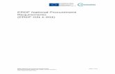 National Procurement Requirements - University of York · ERDF National Procurement Requirements Page 1 of 21 ... Recipient is a contracting authority subject to public procurement