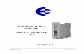 Configuration Manual 905U-L Wireless I/O - Cooper … Technologies 905U-L Wireless I/O Configuration Manual 905U-L Wireless I/O page 3 of 108 Version 1.3 Contents What’s in this