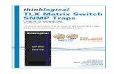 TLX Matrix Switch SNMP Traps Product Manual - … Matrix Switch SNMP Traps Manual 2 Rev. H - May 2017 About This Manual SNMP (Simple Network Management Protocol) is an Internet-standard