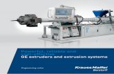 Powerful, reliable and cost-effective GE extruders … GE extruders and extrusion systems ... control units, ... Extruder rotational speed n rpm 60 (45) 50 ...