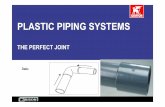 THE PERFECT JOINT - Hytek · THE PERFECT JOINT Date: THE PERFECT JOINT Solvent welding, the most easy and reliable way for joining pipe ... (C)-PVC is getting more sensitive ...