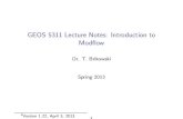 GEOS 5311 Lecture Notes: Introduction to Mod obrikowi/Teaching/Applied_Modeling/GroundWater/...GEOS 5311 Lecture Notes: Introduction to Mod ow ... For example, a GeoRef search for