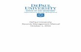 Records Management Procedures Manual - DePaul …rm.depaul.edu/Forms/DePaul_RM_Manual.pdfTable of Contents 1.0 Introduction 1 1.1 What is records management? 1