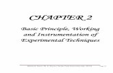 Basic Principle, Working and Instrumentation of ...shodhganga.inflibnet.ac.in/bitstream/10603/70211/8/08_chapter2.pdf · and Instrumentation of Experimental Techniques ... Energy