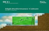 High Performance Culture - Boston Consulting Groupimage-src.bcg.com/Images/BCG High Performance Cul… ·  · 2018-03-13into the dynamics of companies and markets with ... A high-performance