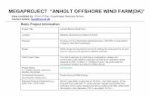 OFFSHORE WIND - Home | Megaproject · MEGAPROJECT “ OFFSHORE ... Business School Contact details: lpau@ ... players through one common point of contact to all the member companies