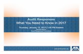Audit Responses - American Bar Associationapps.americanbar.org/dch/thedl.cfm?filename=/CL965000/otherlinks... · reserves and disclosures ... – Lawyers do not predict outcomes in