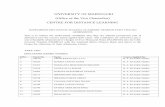 UNIVERSITY OF MAIDUGURI (Office of the Vice …unimaid.edu.ng/admissions/others/SP PART 2 FOR PLCMNT.pdf(Office of the Vice Chancellor) CENTRE FOR DISTANCE LEARNING ... Account Number