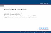 TopTaq PCR Handbook - paulding.k12.ga.us€¦ · TopTaq™ PCR Handbook ... 1063813_HB 28.05.2010 16:48 Uhr Seite 1. ... facilitate estimation of DNA migration distance and optimization