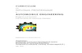 AUTOMOBILE ENGINEERING - gpsundernagar.orggpsundernagar.org/main1001/wp-content/uploads/2014/09/Automobile... · CURRICULUM FOR DIPLOMA PROGRAMME IN AUTOMOBILE ENGINEERING 3rd year