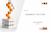 Bruno Vandenborre - Real IRM ArchiMate® addressed all needs in the best possible way, remains debatable, but as this need grows and redefines itself, I believe ArchiMate® will
