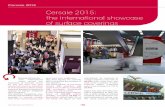 Cersaie 2015: the international showcase of surface coverings · Cersaie 2015: the international showcase of surface coverings Representativeness and international ... Australian