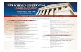 ANNUAL REVIEW - Religion and Law Consortium: A ... Annual...iNtERNatiONal CENtER FOR law aND REligiON StuDiES RELIGIOUS FREEDOM ANNUAL REVIEW UPDATE on CURRENT DEVELOPMENTS in the