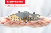 Policy Document - Rentokil · specific risks set out in the Schedule of Insurance based on the terms of this Policy Document. ... • removing internal walls; ... RH19 1UZ. Or, you