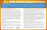 GOM Safety Requirements - anadarko.com€¦ · GOM Safety Requirements Purpose/Scope ... using other personal smoking paraphernalia is allowed only in ... Tools & Equipment 11.