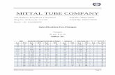 MITTAL TUBE COMPANY FLANGE As per ASA Class 150/B 16.5 / BS 1560 Mittal Tube Company Page 12 SLIPON RAISED FACE FLANGE As per ASA Class 300/ BS : 7560 300/B 16.5 / BS 1560 Mittal Tube
