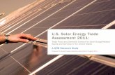 U.S. Solar Energy Trade Assessment 2011 - Grist · A GTM Research Study Prepared for Solar Energy Industries Association® August 2011 U.S. Solar Energy Trade Assessment 2011: ...