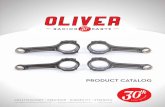 PRODUCT CATALOG - SquarespaceCatalog_2014.pdf · PRODUCT CATALOG SALES@OLIVERRACINGPARTS.com- ... Throughout our catalog we proudly display the American flag and ... • Heat treat