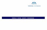 Mobile Crane Safety - Tata Power · Web viewTata Power Standards on Mobile Crane Safety Tata Power Standards on Heavy Equipment Movement Tata Power Procedures  Heavy