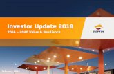 Investor Update 2018 - repsol.energy€¢Bulgaria // Exploration // Ramping up in 2018 ... Upstream update L argest U .S onshore conventional hydrocarbons discovery in 30 years