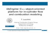 libEngine: C++ object-oriented platform for in …hani/kurser/OS_CFD_2009/libEnginePolimi.pdflibEngine: C++ object-oriented platform for in-cylinder flow and combustion modeling ...