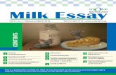 MILK ESSAY FEB 2018 ISSUE2ND PROOF - milksa.co.za Milk Essay... · 2 Milk Essay • February | March 2018 Dr Jan van Wyk of the University of Pretoria was awarded the SAVA ... of