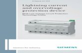 Lightning current and overvoltage protection deviceartelectro.ro/nou/wp-content/uploads/docs/brosuri_familii...4 Table of contents Product portfolio of Siemens lightning and surge