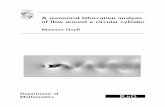 A numerical bifurcation analysis of ow around a …veldman/Scripties/Duyff...Master's Thesis A numerical bifurcation analysis of ow around a circular cylinder Maarten Duy Supervisor: