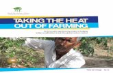 TAKING THE HEAT OUT OF FARMING - World … carbon booklet...ISBN XXXXXXX Publisher: World Agroforestry Centre ... of India, but many thousands ... 6 TAKING THE HEAT OUT OF FARMING: