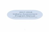 2017-2018 Indiana Assessment Program Manual - … Indiana Assessment Program Manual ... @doe.in.gov Chapter Content ... Merit Scholarship Qualifying Test (PSAT/NMSQT) 47 11 Advanced
