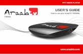 USER’S GUIDE - OFFICIAL SITE – ZAAPTV – ARABIC … in any way, such as the power-supply cord or plug is damaged, liquid has been spilled or objects have fallen into the apparatus,