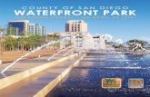 COUNTY OF SAN DIEGO WATERFRONT PARK - … · county of san diego 1600 pacific highway san diego, ca 92101 waterfront park park waterfront