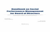 Handbook on Social Performance Management for Board … on spm for boards.pdf · Handbook on Social Performance Management ... Handbook on Social Performance Management for Board
